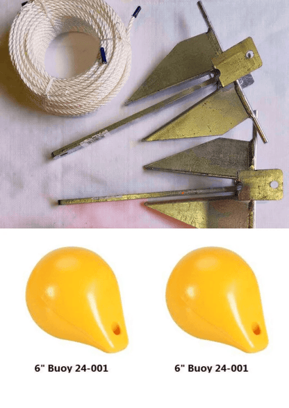 20m 30m 40m Set Net Buoy-Anchor Combo 1.5kg Dan