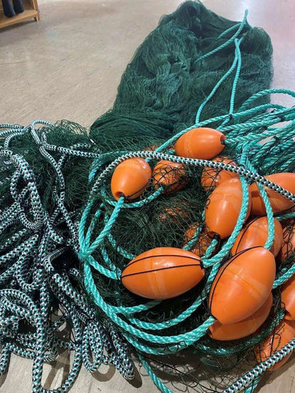 6ply Piper Drag Nets Green  25mm / 1-Inch mesh