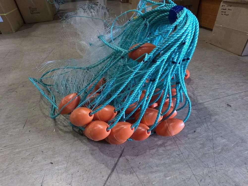 Butterfish Fishing Net 4.25(108mm) 25md - Clear Mesh