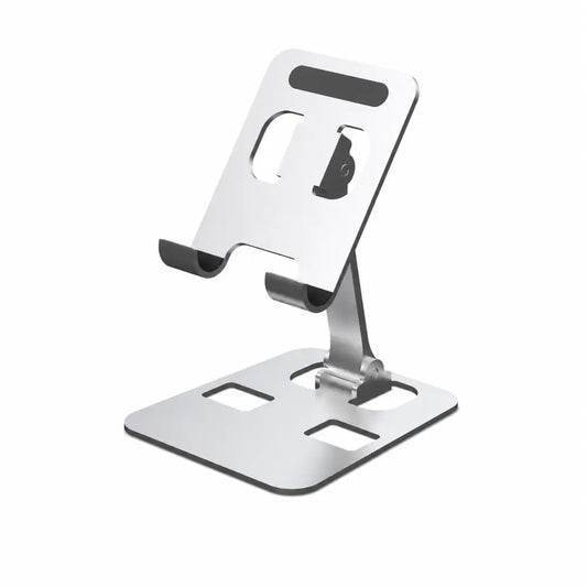 Adjustable Aluminum Tablet & Phone Stand | Foldable Desktop Holder for Smartphones, iPad & Tablets