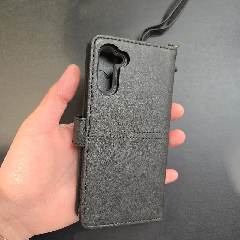 Thin Peak Series Genuine Leather Compatible with Samsung Note 10 2019 Case