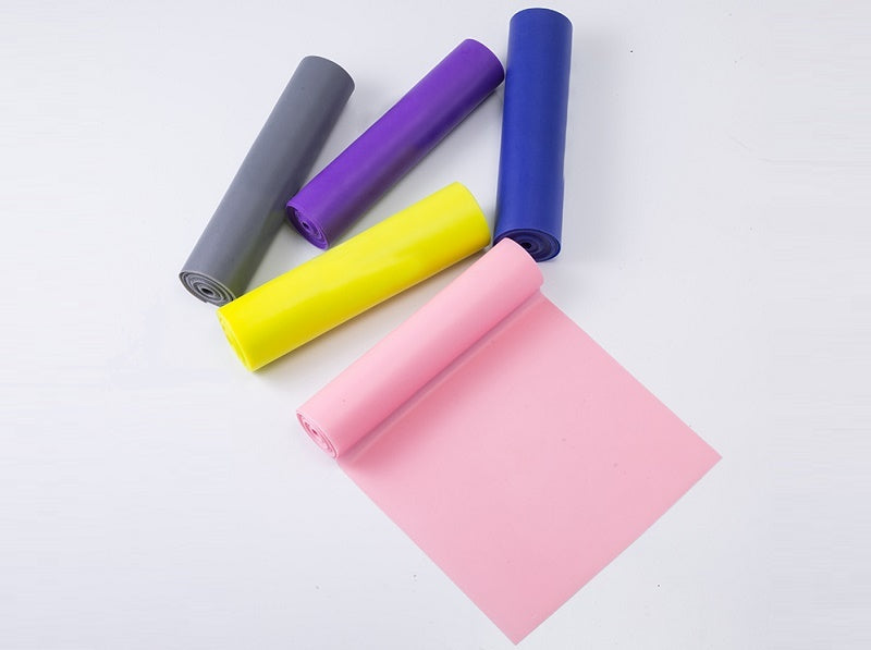 Sport Resistance Band Exercise Rubber Yoga Elastic Fitness Band Workout 1.5M