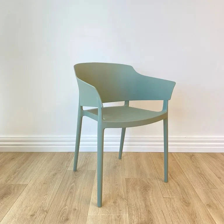 Africa Outdoor Dining Chair - Moss Grey - Set/4 at online8 furniture store Auckland