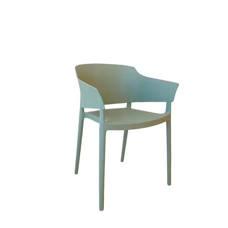 Africa Outdoor Dining Chair - Moss Grey - Set/4 at online8 furniture store Auckland