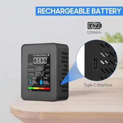 Air Quality Monitor - 5 in 1