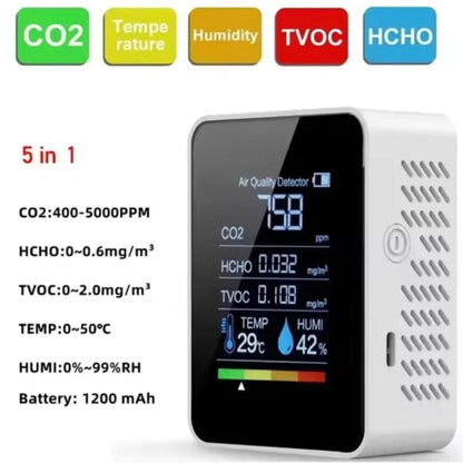 Air Quality Monitor - 5 in 1