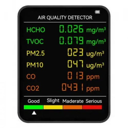 Air Quality Monitor - 6 in 1