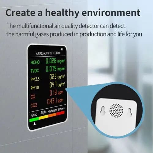 Air Quality Monitor - 6 in 1