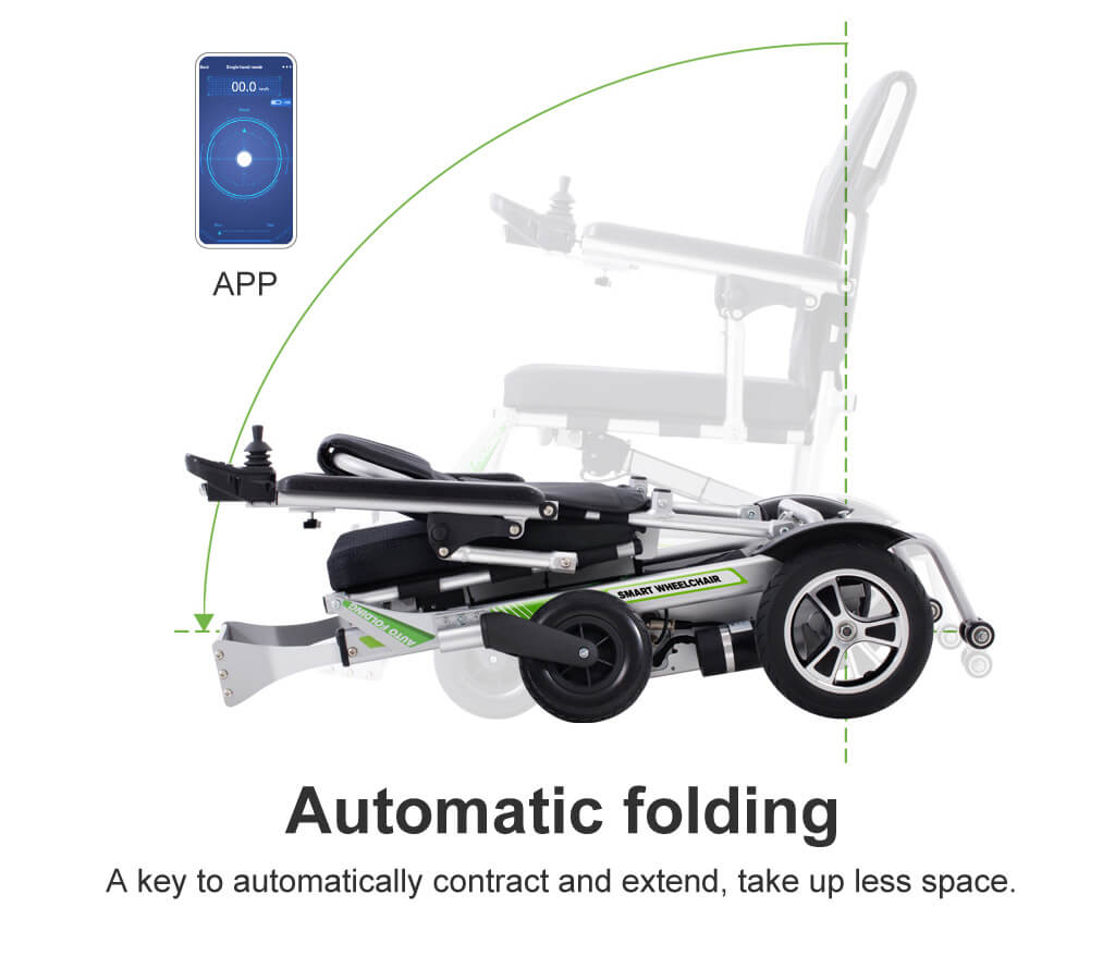 Airwheel H3PC Auto-Folding Electric Wheelchair