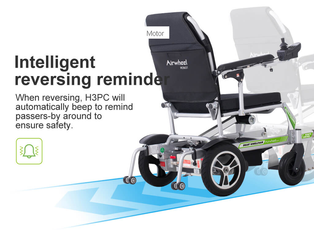 Airwheel H3PC Auto-Folding Electric Wheelchair