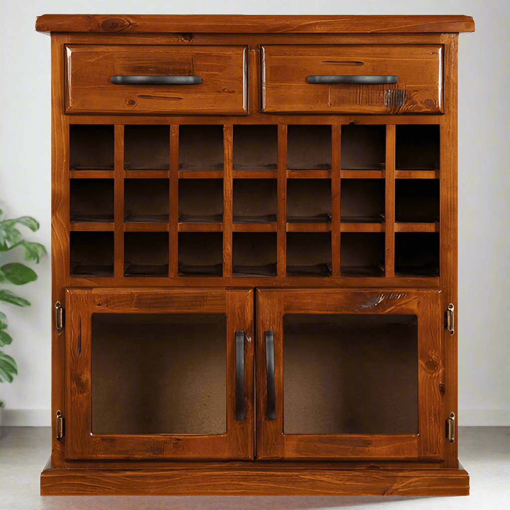 Albury Wine Cabinet | Wine Rack | Home Bar NZ at online8 furniture store Auckland