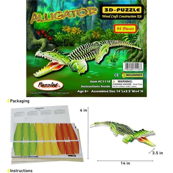 Alligator (illuminated)