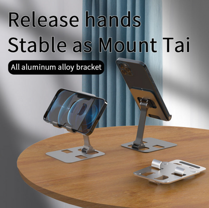 Aluminum Alloy Universal Flexible Adjustable Foldable Cell Phone & Tablet Holder