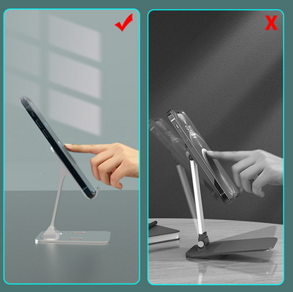 Aluminum Alloy Universal Flexible Adjustable Foldable Cell Phone & Tablet Holder