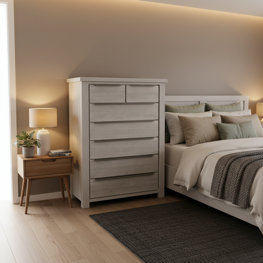 Amanda 6 Drawer Tallboy