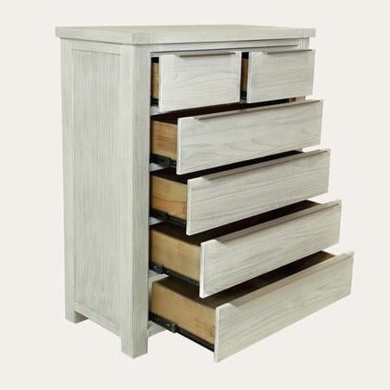 Amanda 6 Drawer Tallboy at online8 furniture store Auckland