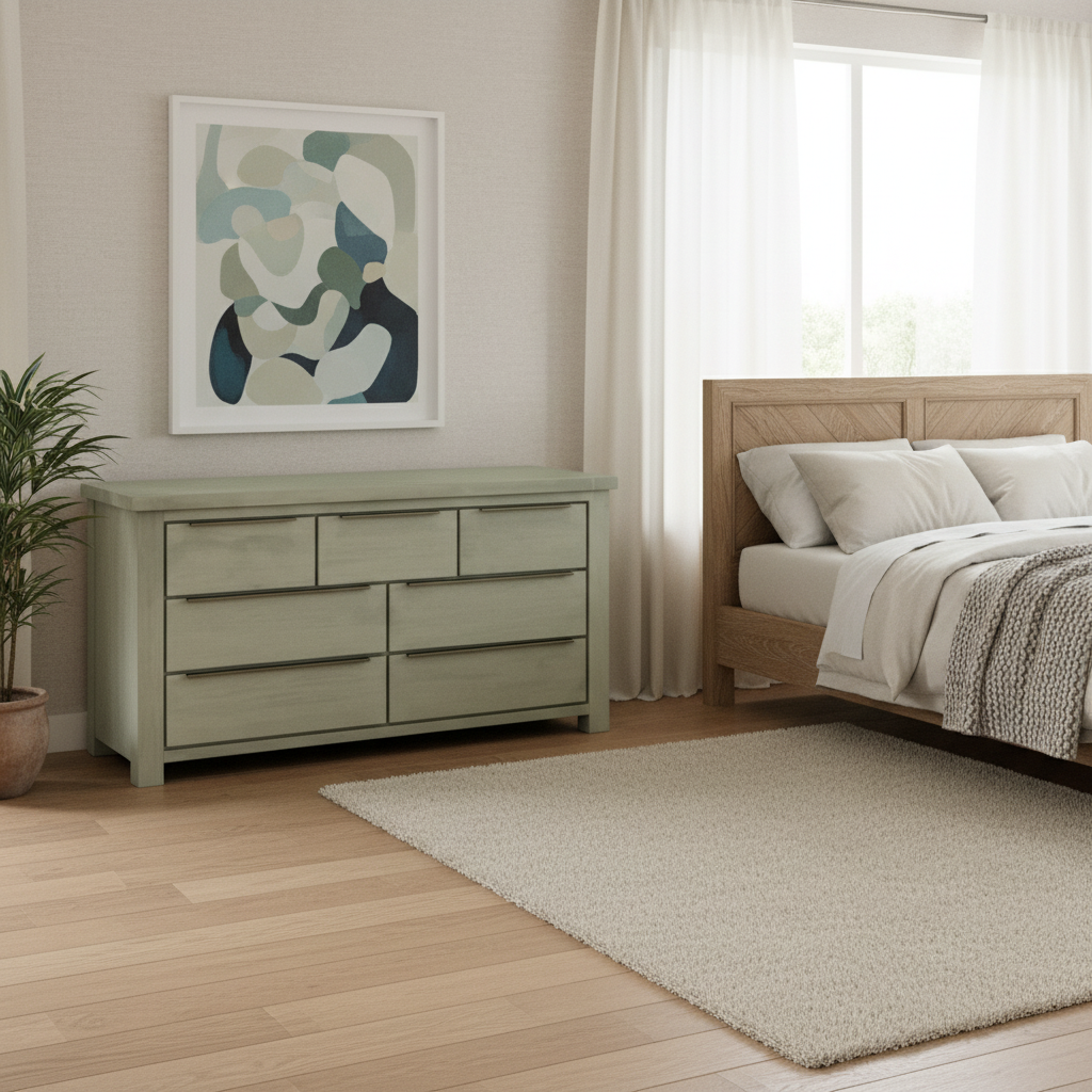 Amanda 7 Drawer Lowboy