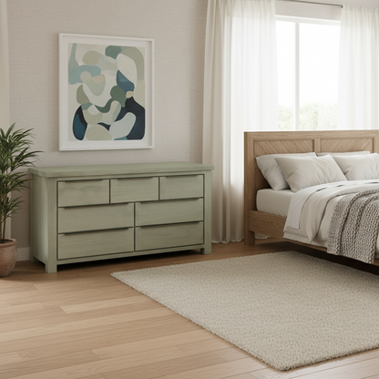 Amanda 7 Drawer Lowboy