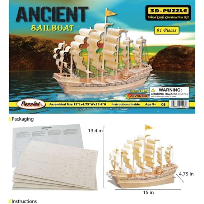 Ancient Sailboat