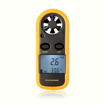 Anemometer - Wind Speed & Air Temperature Meter