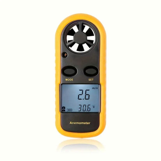 Anemometer - Wind Speed & Air Temperature Meter