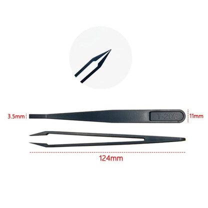 Anti-static Plastic Tweezers (8 piece)