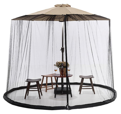 Patio Umbrella Mosquito Net Decorative Net Multifunction Decoration Accessory