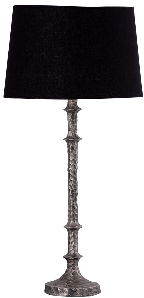 Antique Silver Table Lamp 63cm at online8 furniture store Auckland