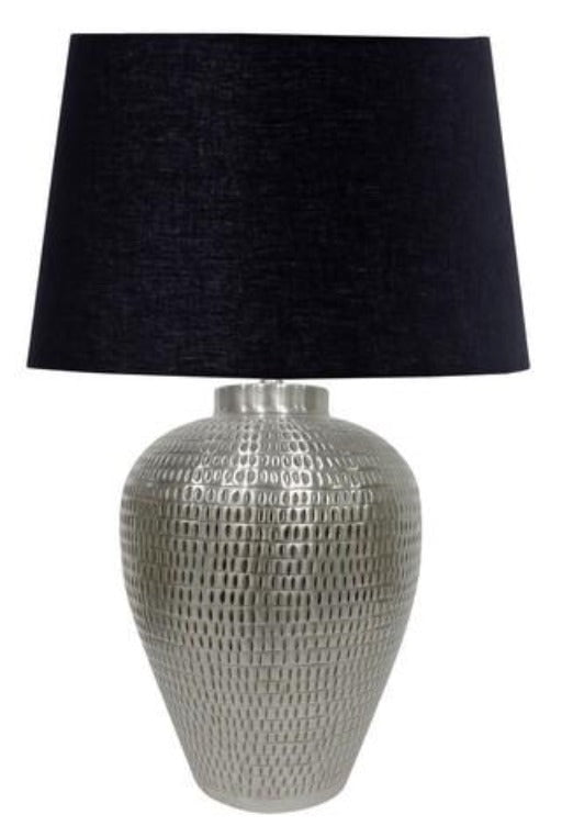 Antique Silver Table Lamp at online8 furniture store Auckland