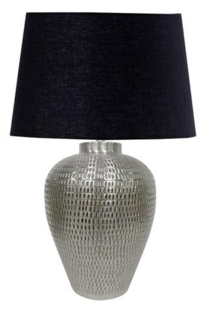 Antique Silver Table Lamp at online8 furniture store Auckland