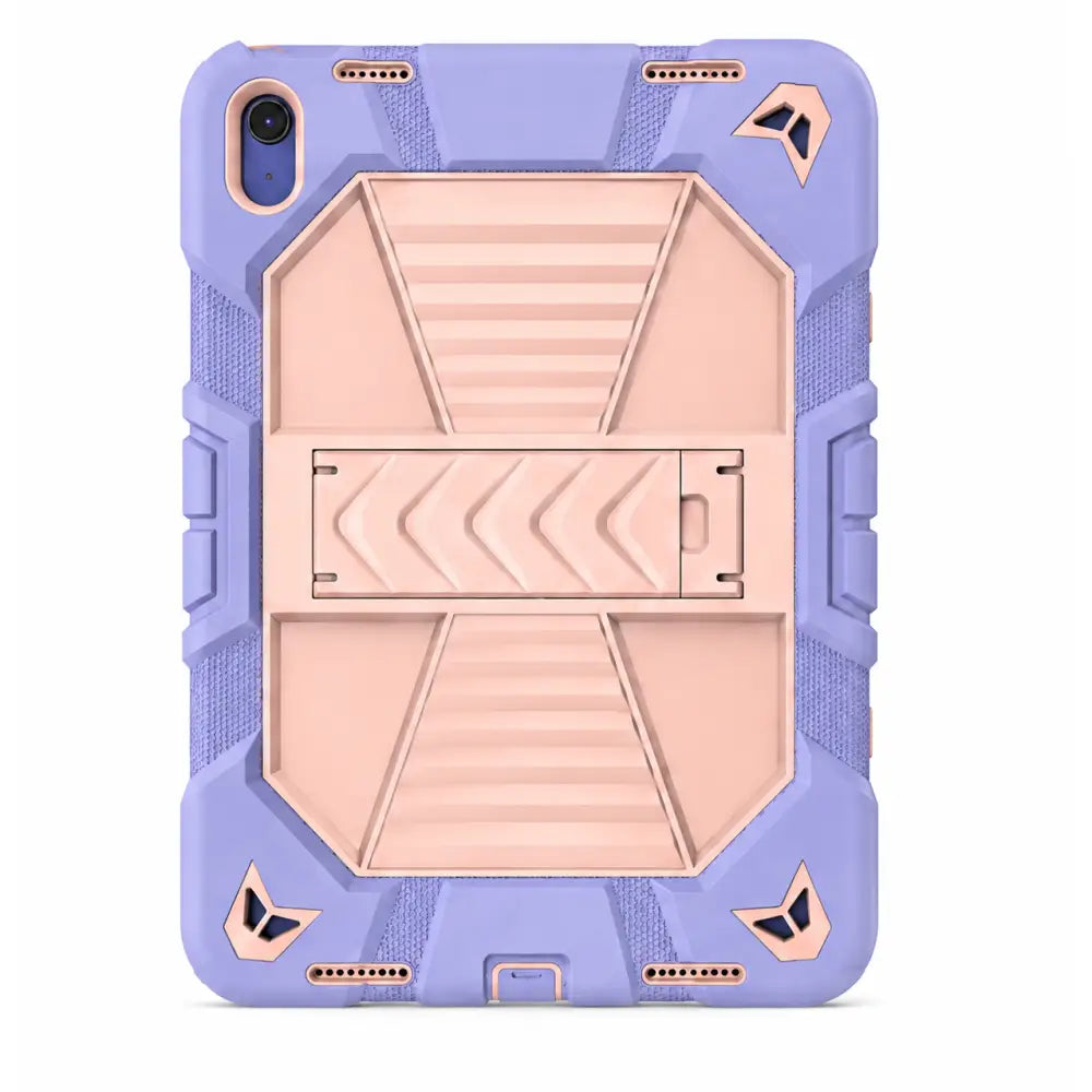 Apple iPad Air 11-Inch (M3) 2025 Rugged Shockproof Case with Kickstand (Pink)