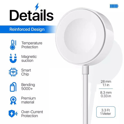 Apple Watch Wireless Charger (Type C - White)