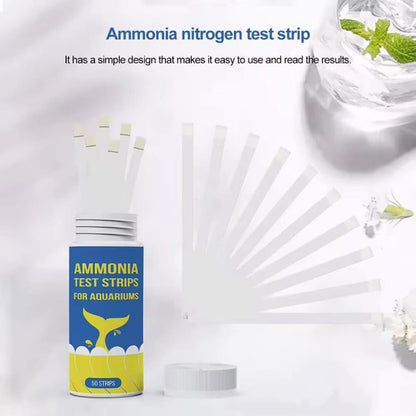 Aquarium Ammonia Water Test Strips