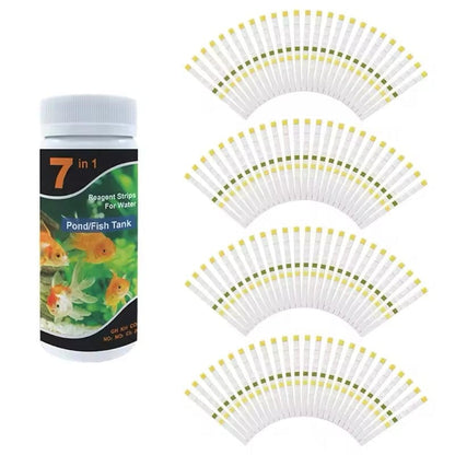 Aquarium Water Quality Test Strips (7 Parameters)