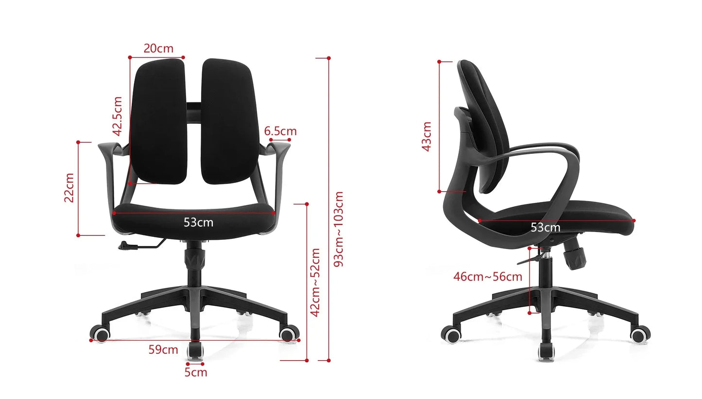 Argo Split Ergonomic Office Chair at online8 furniture store Auckland
