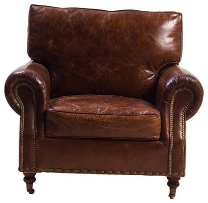 Online8 Kensington Armchair - Vintage Cigar Arm Chairs, Recliners & Sleeper Chairs