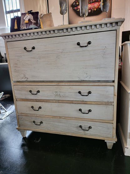 Swedish Secretary Desk | Chest of Drawers at online8 furniture store Auckland