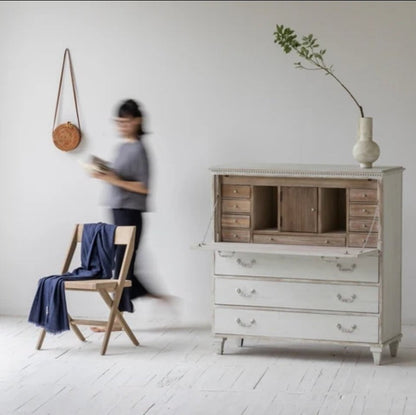 Swedish Secretary Desk | Chest of Drawers at online8 furniture store Auckland