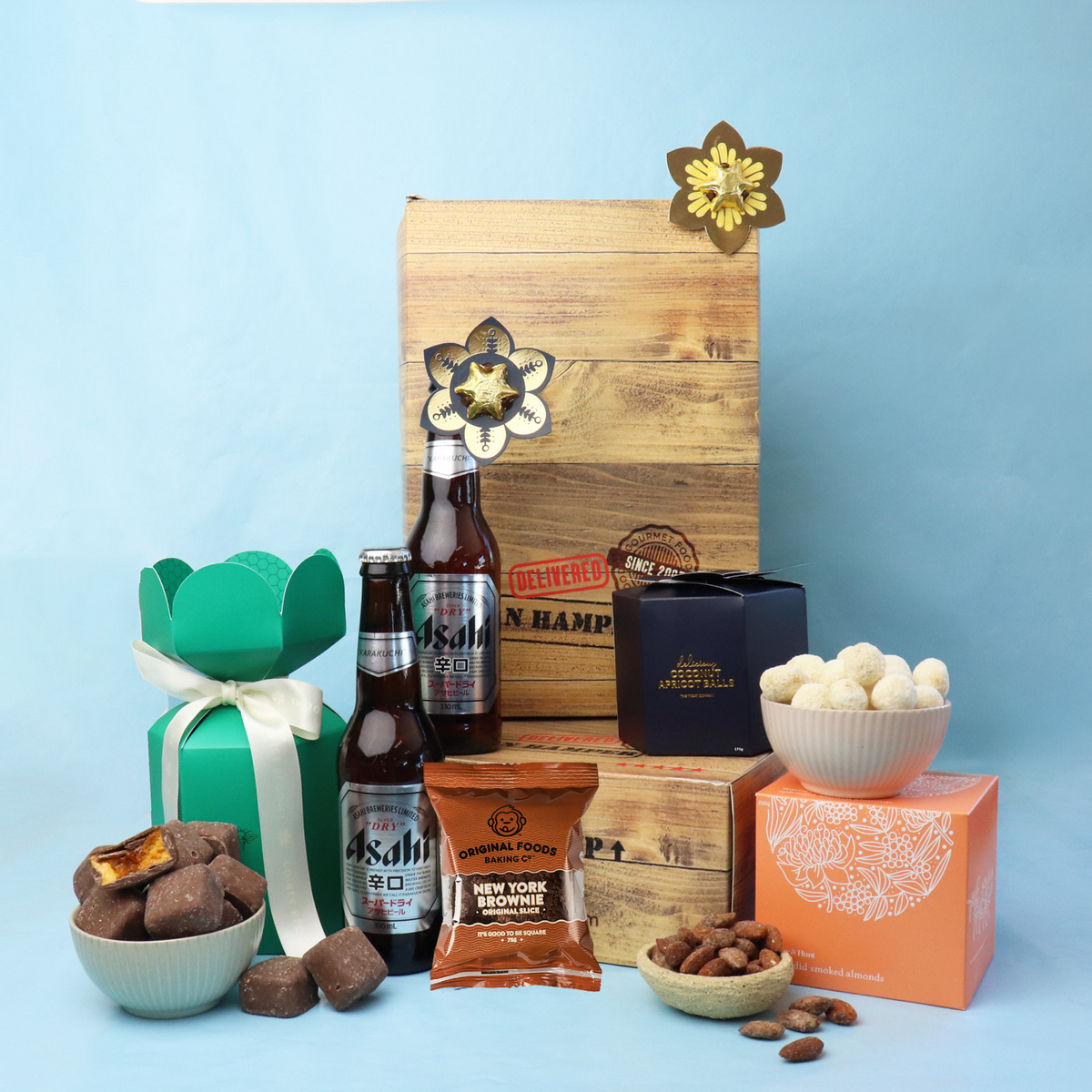 Asahi Beer & Gourmet Snack Gift Hamper