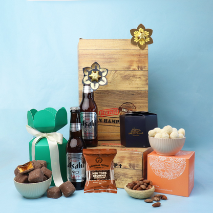 Asahi Beer & Gourmet Snack Gift Hamper