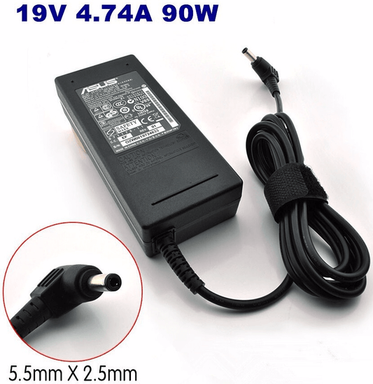 ASUS 90W 19V 4.74A  5.5X2.5mm f80 k53 k55 q550 x55 x54 Adapter