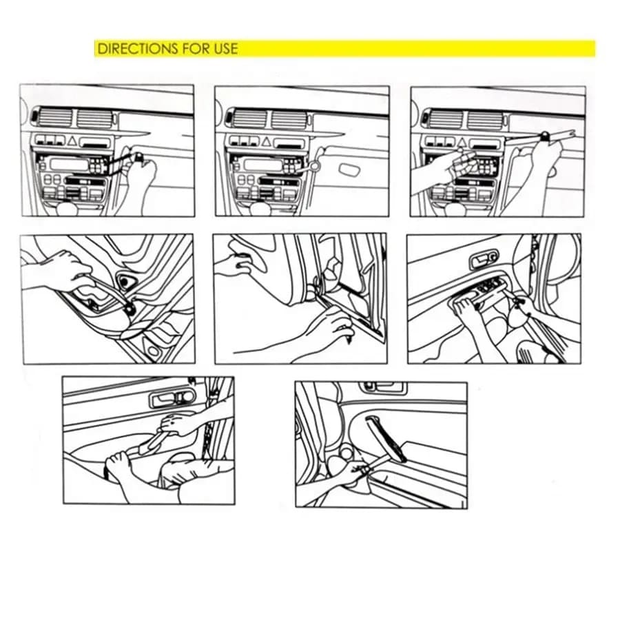 Auto Interior Panel Removal Tools