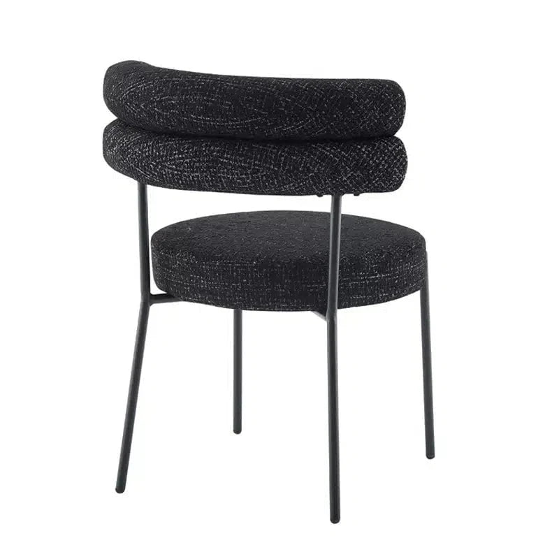 Axel Dining Chair - Black Fleck at online8 furniture store Auckland