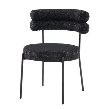Axel Dining Chair - Black Fleck at online8 furniture store Auckland