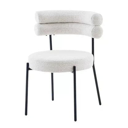 Axel Dining Chair - Ivory at online8 furniture store Auckland