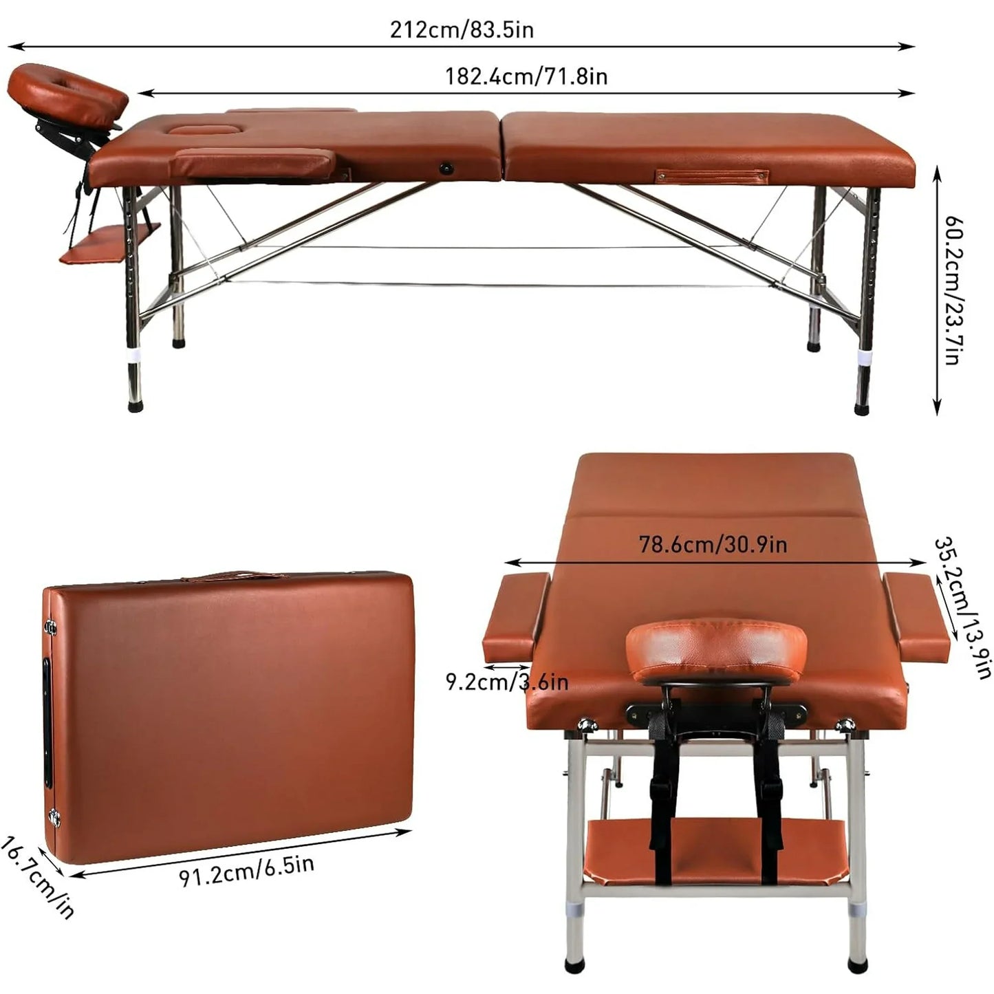 Massage Table Portable Foldable Massage Table
