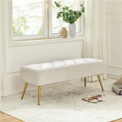 Modern Ottoman Footstool Bench