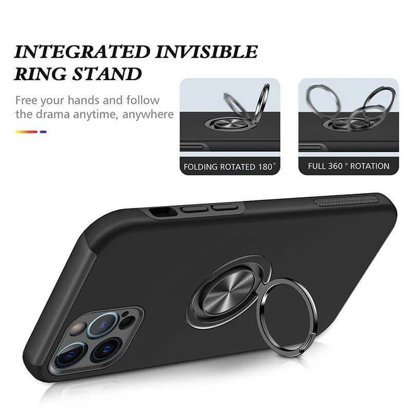 Kinglink Magnetic Ring Kickstand Compatible with Samsung S20 FE 2020 Case