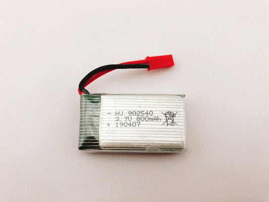 3.7V 800mAh Red Li-Po Rechargeable Battery for Drone