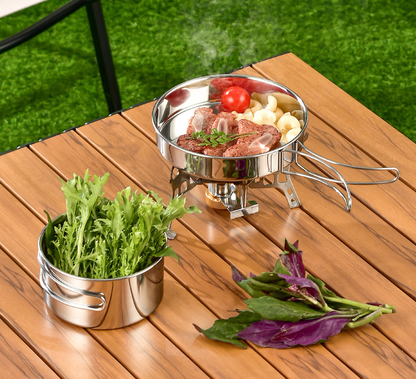 Outdoor Cookware Set - 304 Stainless Steel Camping Utensils Kit HW2011